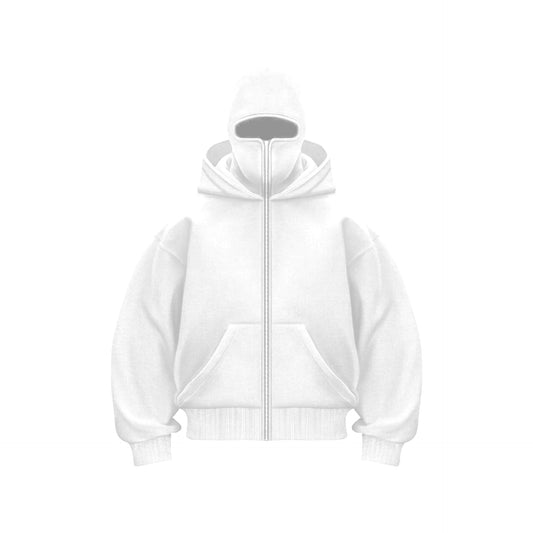 Double Hood Fleece-Lined Sweater