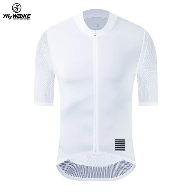 Men's Breathable Cycling Jersey and Reflective Shorts