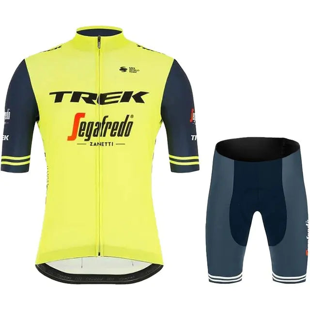 Breathable Short-Sleeved Cycling Suit for Summer Sports